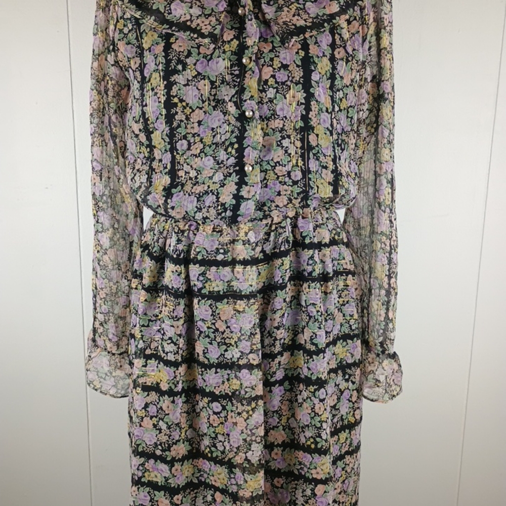 Floral Sheer Blouse